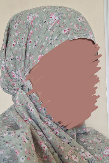 Prayer Jilbab - Floral