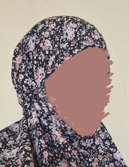 Prayer Jilbab - Floral