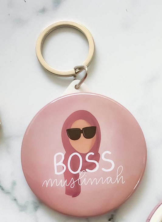 Boss Muslimah Keychain