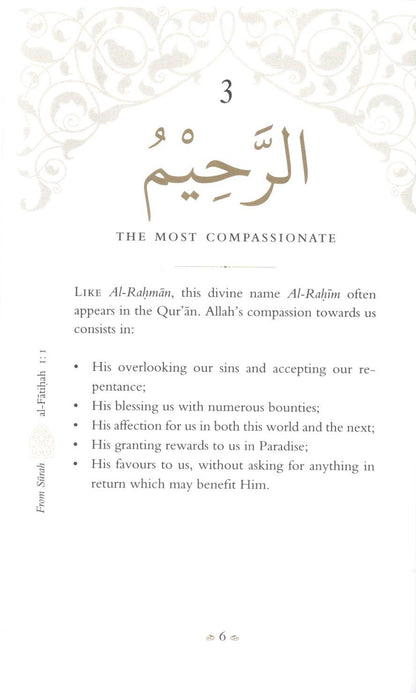 Blessed Names and Attributes of Allah