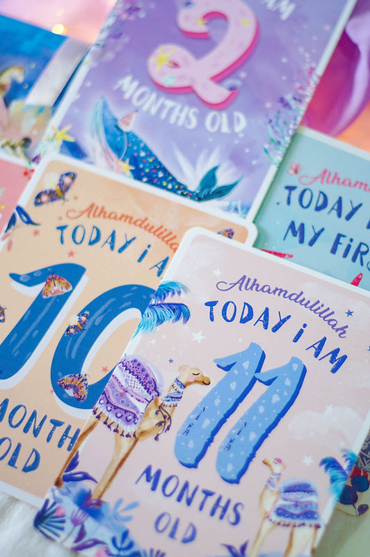 Baby Milestone Cards