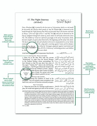 The Clear Quran with Arabic Text Paperback 14 x 21 cm