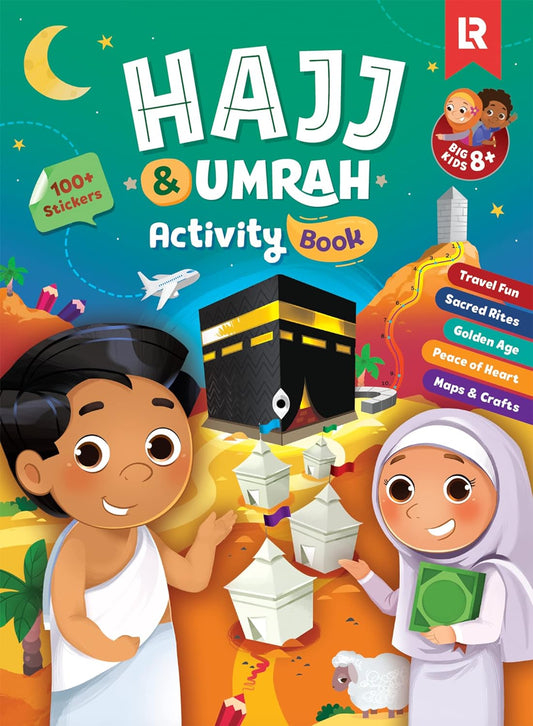 Hajj & Umrah Activity Book Big Kids