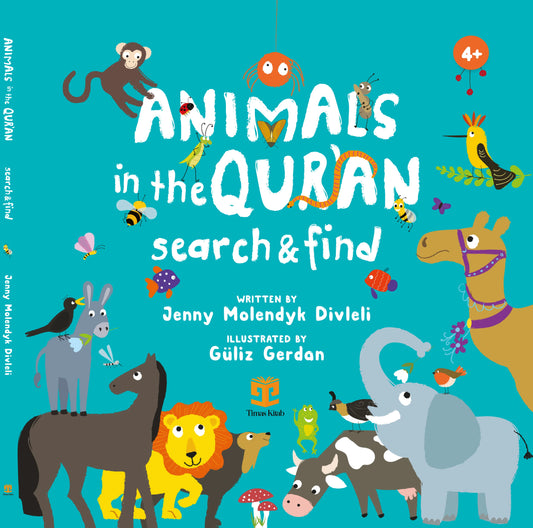 Animals in the Quran: Search and Find Book