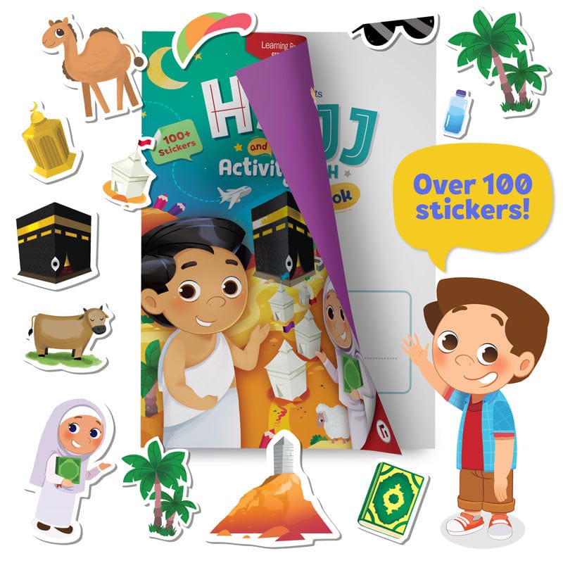 Hajj & Umrah Activity Book Big Kids