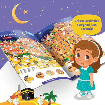 Hajj & Umrah Activity Book Big Kids