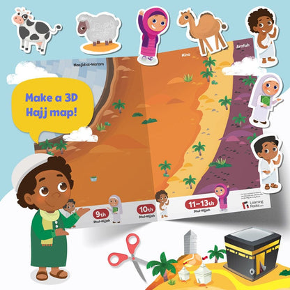 Hajj & Umrah Activity Book Big Kids