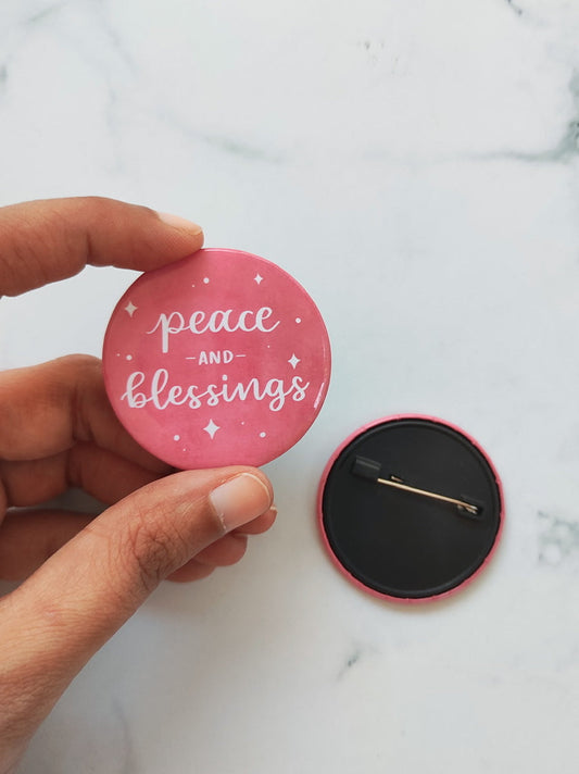 Peace and Blessing Badge