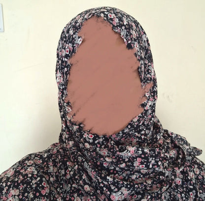 Prayer Jilbab - Floral