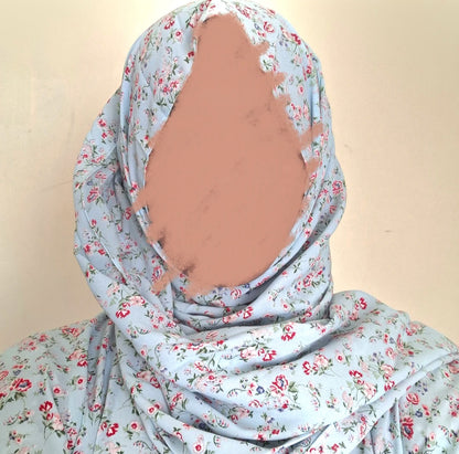 Prayer Jilbab - Floral