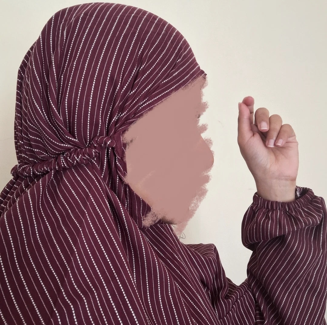 Prayer Jilbab - Cotton