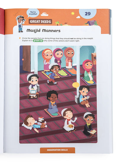 Ramadan & Eid Activity Book Big Kids